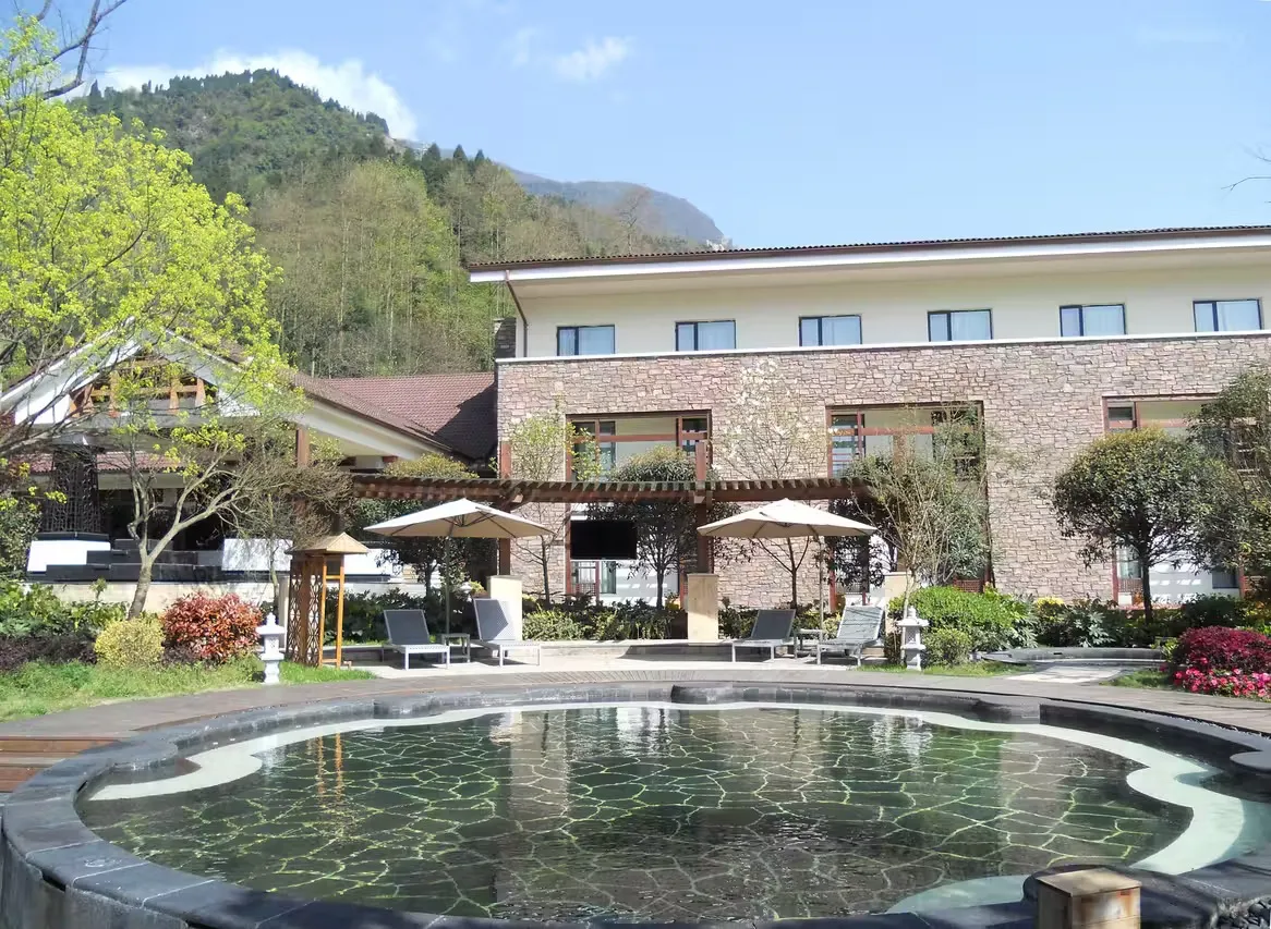 室外温泉